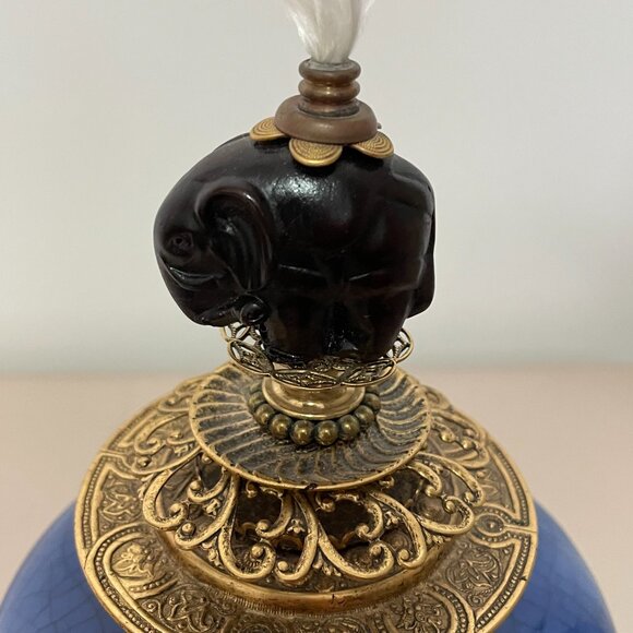 Elephant Aroma Oil Lamp Burner - Picture 3 of 7